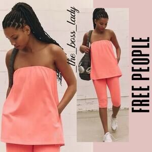 Free People Hot Shot tube onesie one piece jumpsuit romper Movement Small